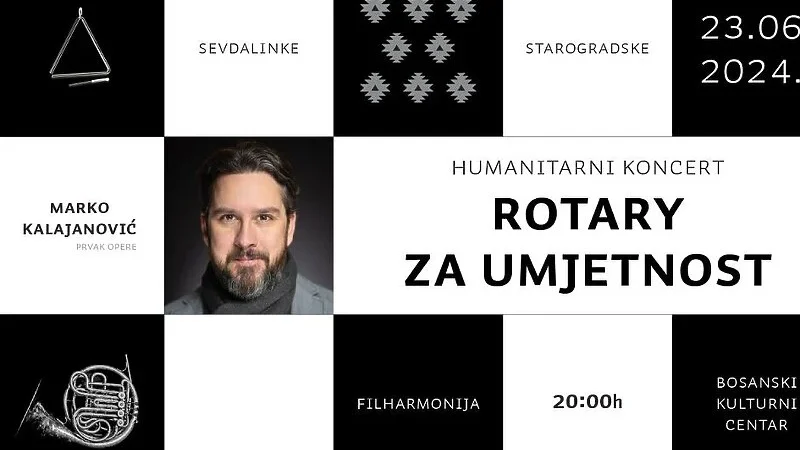 Humanitarni koncert u BKC-u: Muzički spektakl Marka Kalajanovića i simfonijskog orkestra