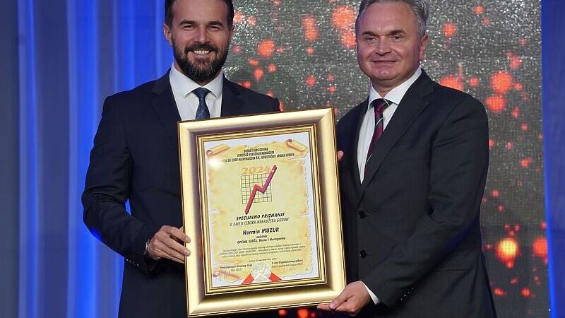 Nermin Muzur dobitnik priznanja “Evropski najnačelnik”