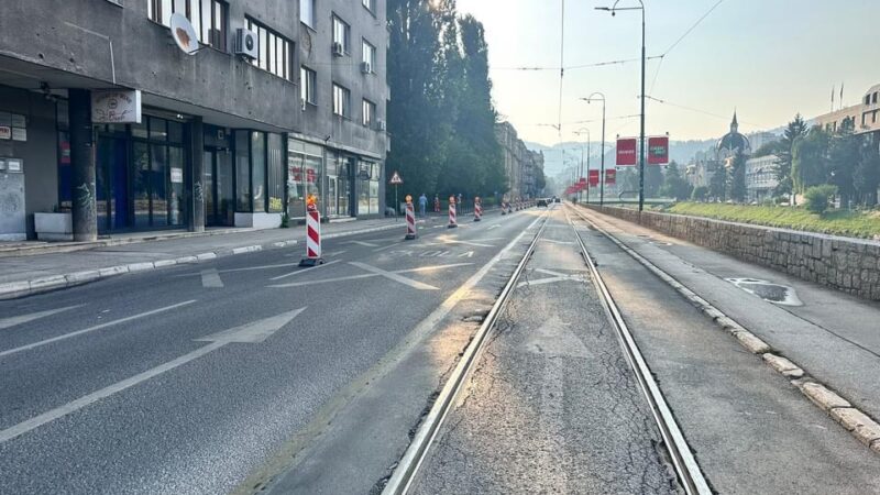 Počela obnova glavne gradske saobraćajnice od Skenderije