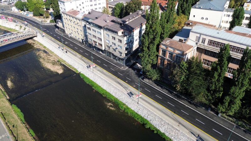 Završeni radovi na dionici saobraćajnice kod Skenderije