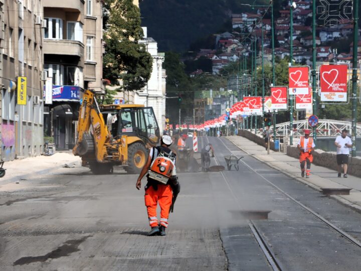 U subotu se nastavljaju radovi na Obali Kulina bana