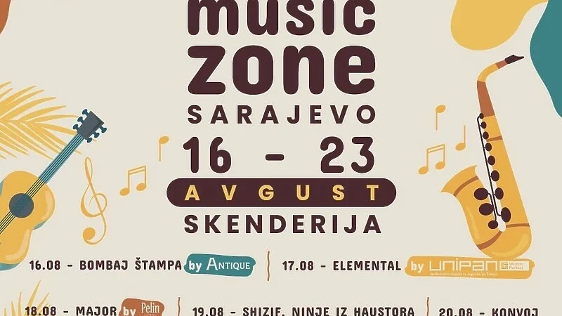 Music Zone i ove godine na Skenderiji: Vrhunska zabava uz Bombaj štampu, Elemental i druge