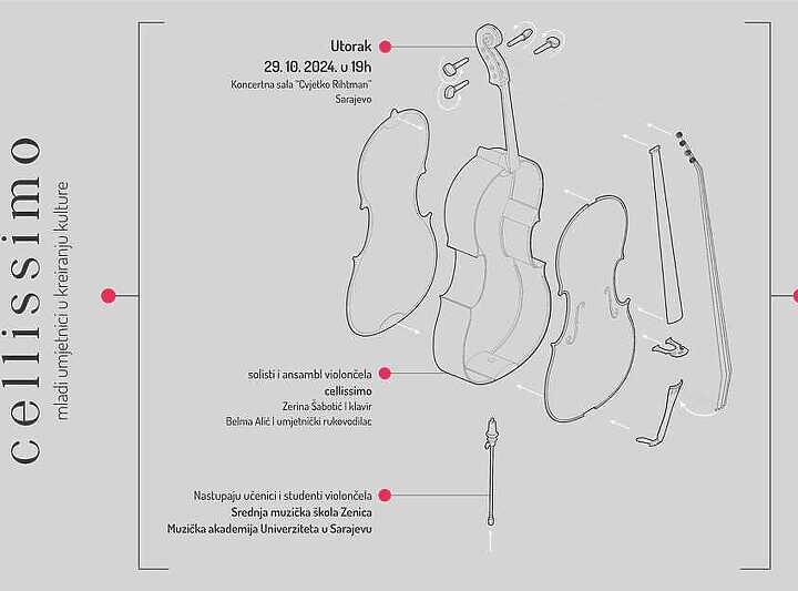 Koncert ansambla “Mladi umjetnici u kreiranju kulture” u Sarajevu