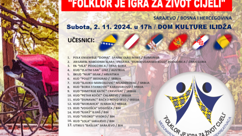 “Folklor je igra za život cijeli”: Međunarodna smotra veterana i rekreativaca