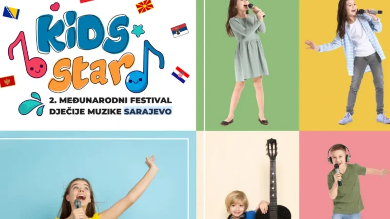 Stiže drugi Sarajevo “Kids Star” festival: Slavi muzičke talente iz BiH i regije