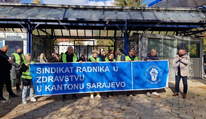 Najavljeni novi protesti radnika u zdravstvu KS zbog problema s KCUS-om