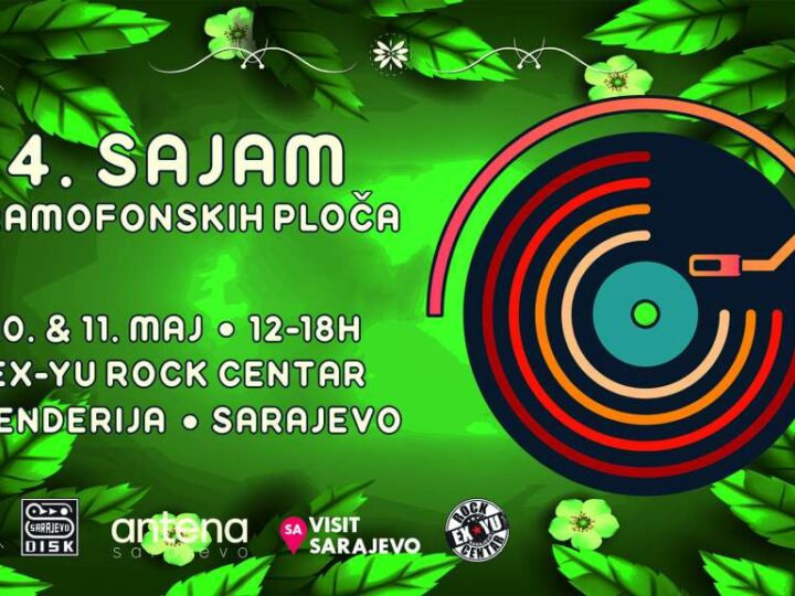 Sajam gramofonskih ploča 10. i 11. maja u prostorijama Ex-Yu Rock Centra