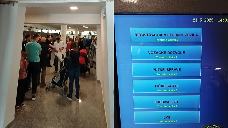 Iz MUP-a KS pojasnili zašto je došlo do zastoja registracije vozila: Problem nastao u ponedjeljak