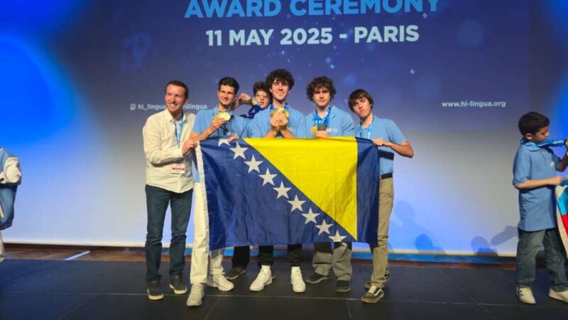 Učenici Richmond Park International Secondary School iz Sarajeva osvojili brojne medalje na takmičenju u Parizu