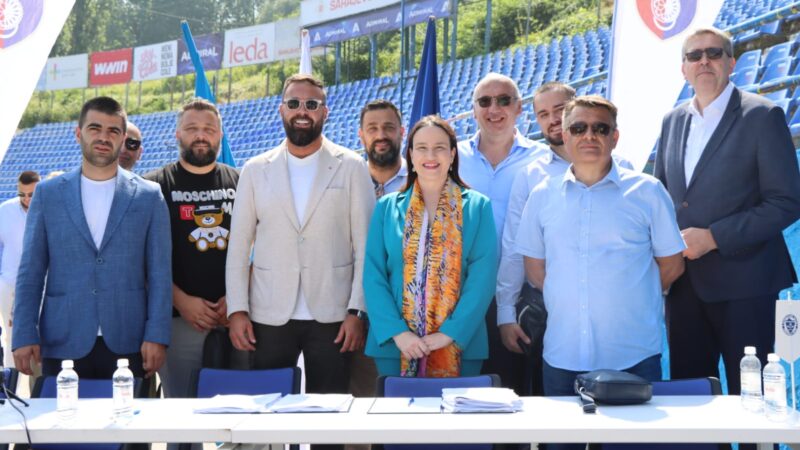 Počinje izgradnja Južne tribine stadiona Grbavica