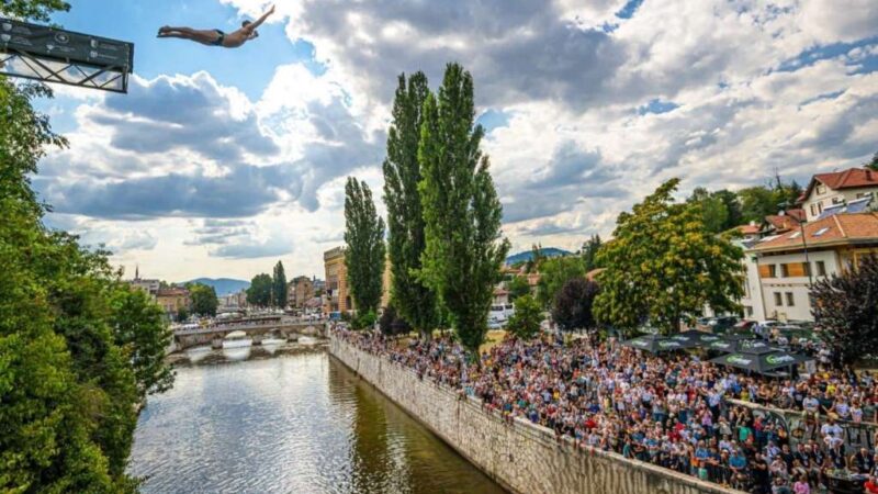 Bentbaša Cliff Diving se vraća u srce Sarajeva