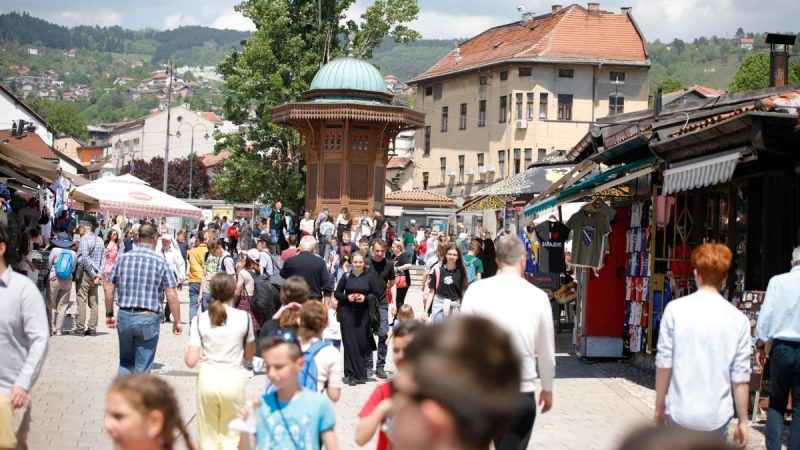 Kanton Sarajevo u avgustu posjetilo 108.052 gostiju, najviše turista stiglo iz zaljevskih zemalja
