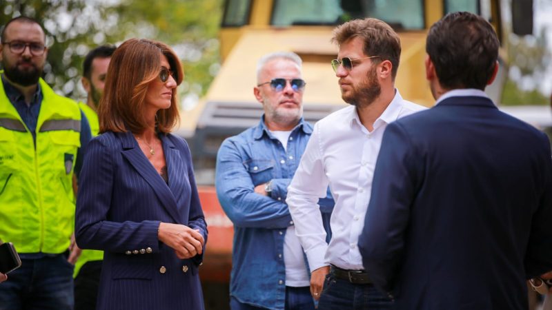 Čengić i Katić obišli radove u Starom Gradu: Vlada FBiH podržala infrastrukturne projekte