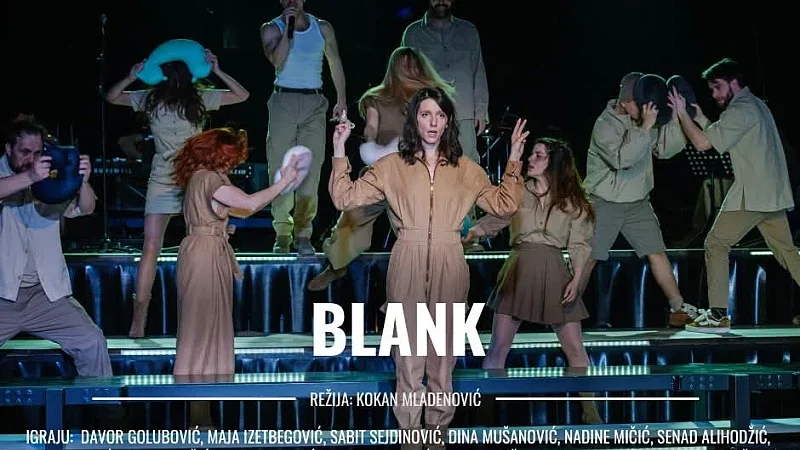 Predstava “Blank” 3. i 4. septembra na sceni Kamernog teatra 55