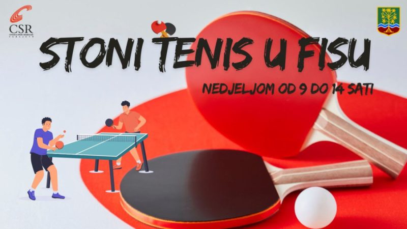 Besplatni termini za stoni tenis u FIS-u