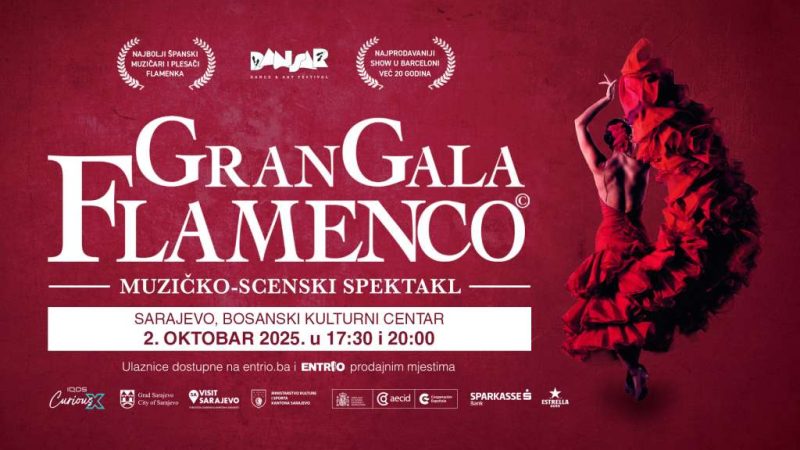 Najpoznatiji španski flamenco show dolazi u Sarajevo